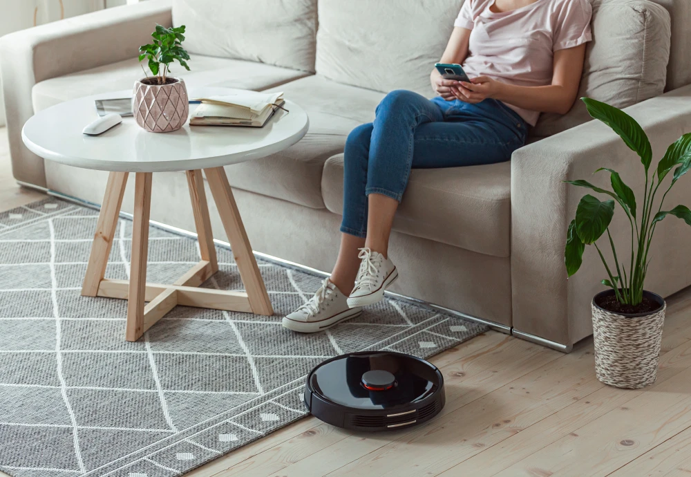 white robot vacuum cleaner