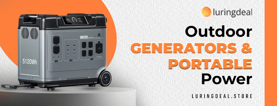 outdoor generators & portable power